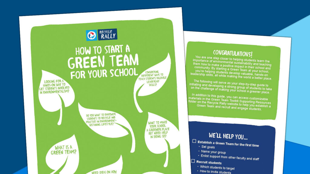 How to Start a Green Team at Your School | PepsiCo Recycle Rally